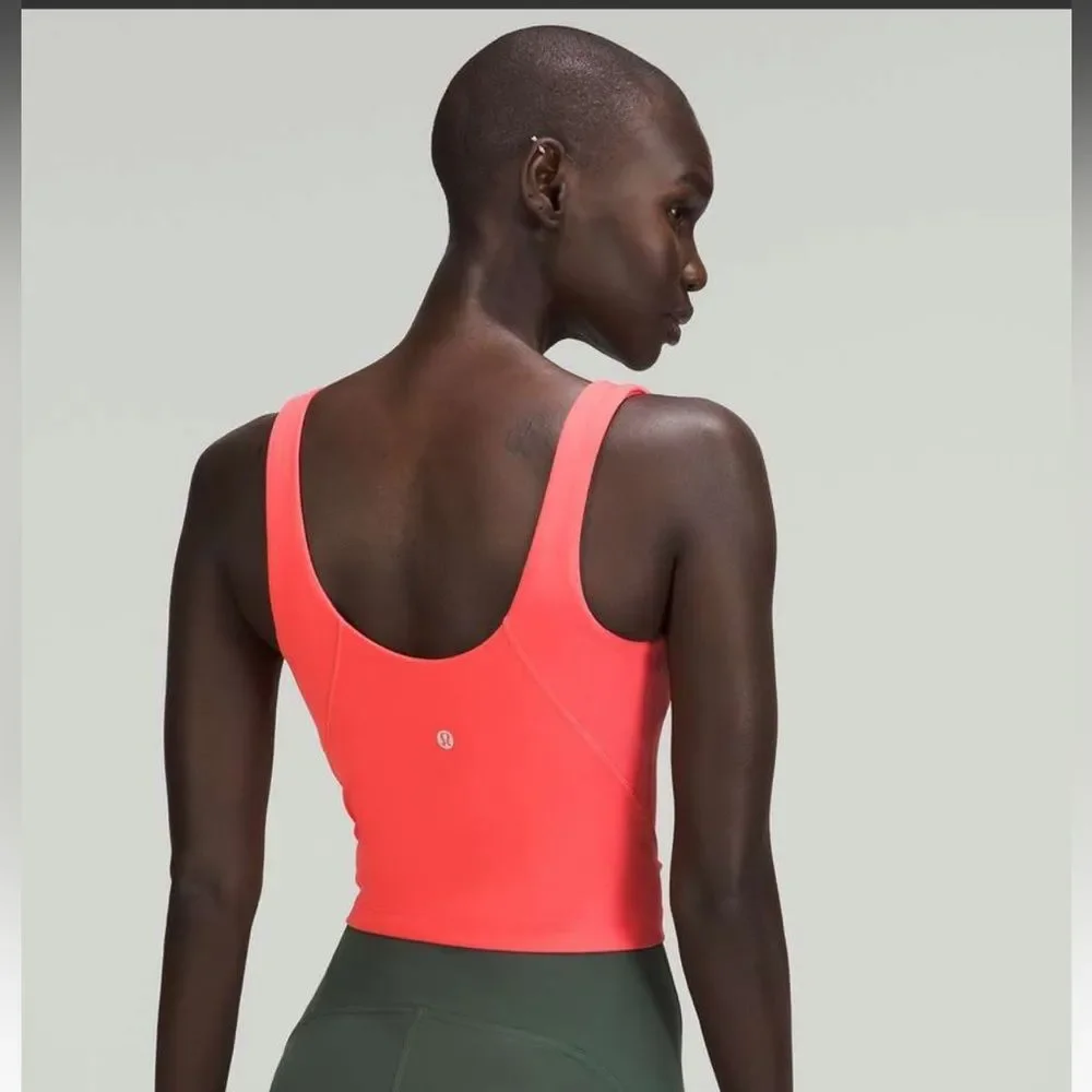Lululemon Bright Coral size 4 women’s Sleeveless Top